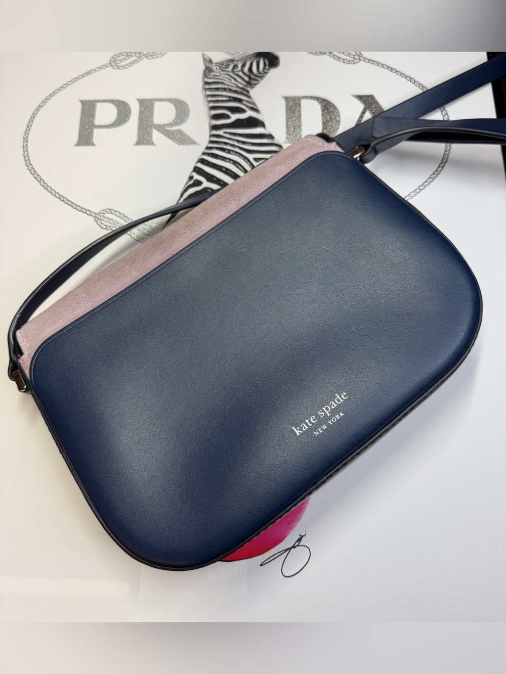 Kate Spade Nadine Patchwork Medium Flap Shoulder Bag - Picture 6 of 11